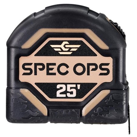 SPEC OPS TOOLS Spec Ops 25 ft L X 312 in W Tape Measure SPEC-TM25